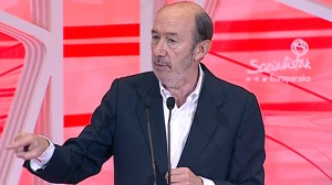 Rubalcaba, a favor del voto directo 'siempre que haya unanimidad'