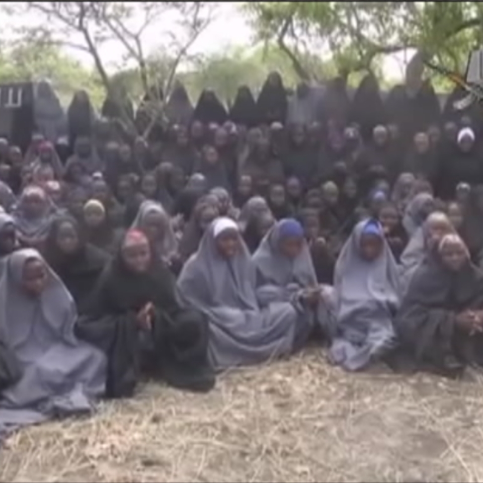 Niñas secuestradas por Boko Haram en Nigeria. Foto: EiTB