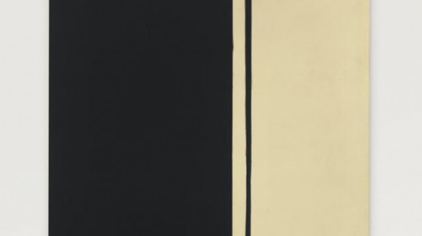 El cuadro 'Black Fire I' de Barnett Newman. Foto: EFE