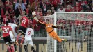 Sevillak Benfica gainditu zuen penalti jaurtiketetan 