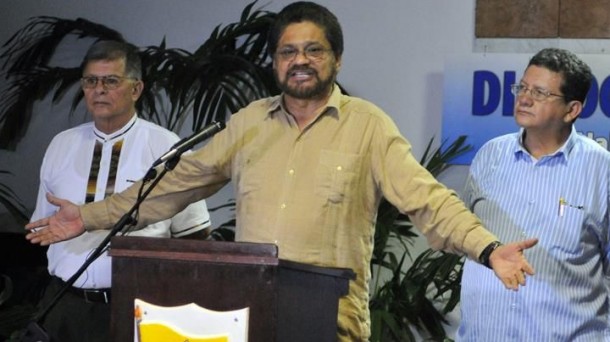 Representantes de las FARC en La Habana (Cuba). Foto: EFE