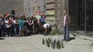 Homenaje a presos y fusilados en el fuerte de San Cristóbal en 1936