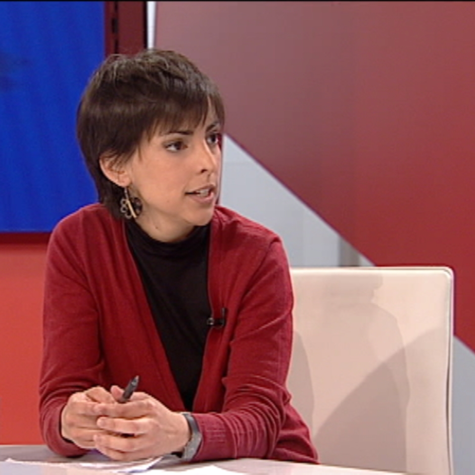 Leire Martínez, candidata de Ezker Anitza a las elecciones europeas de 2014