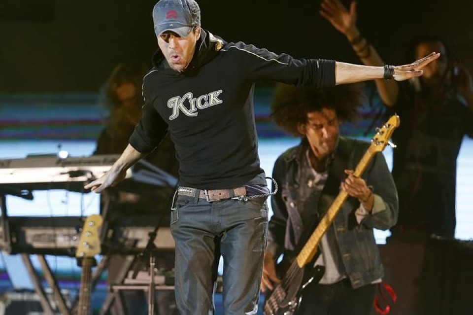 Enrique Iglesias. Foto: EFE