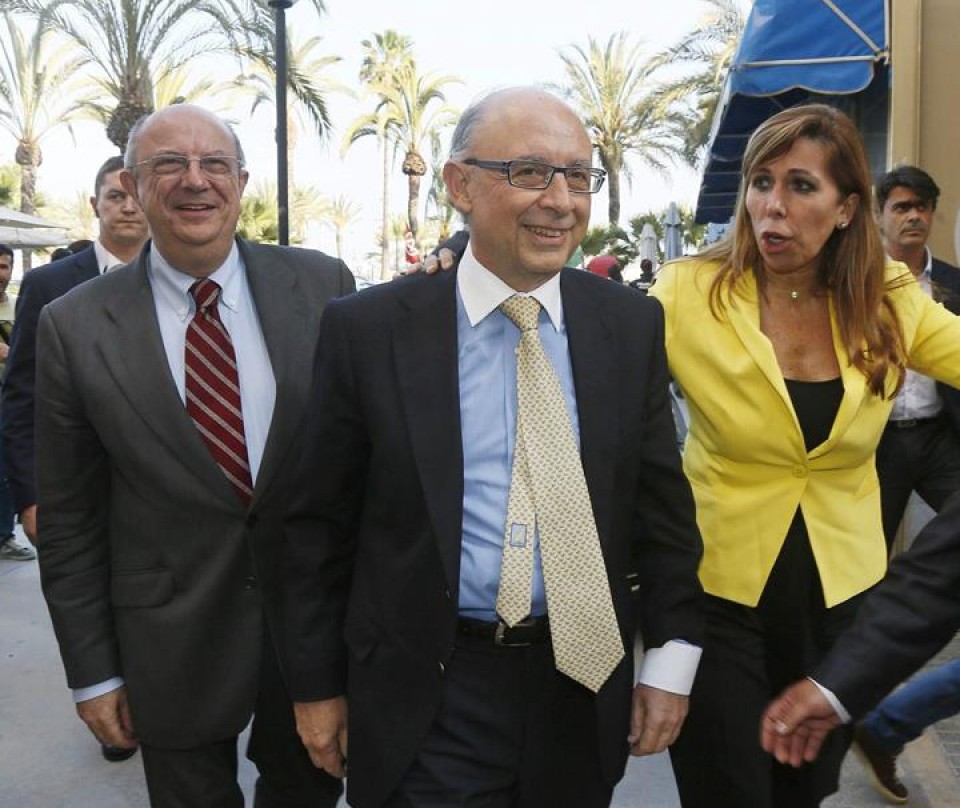 Montoro y Sánchez-Camacho en Vilanova i la Geltrú.