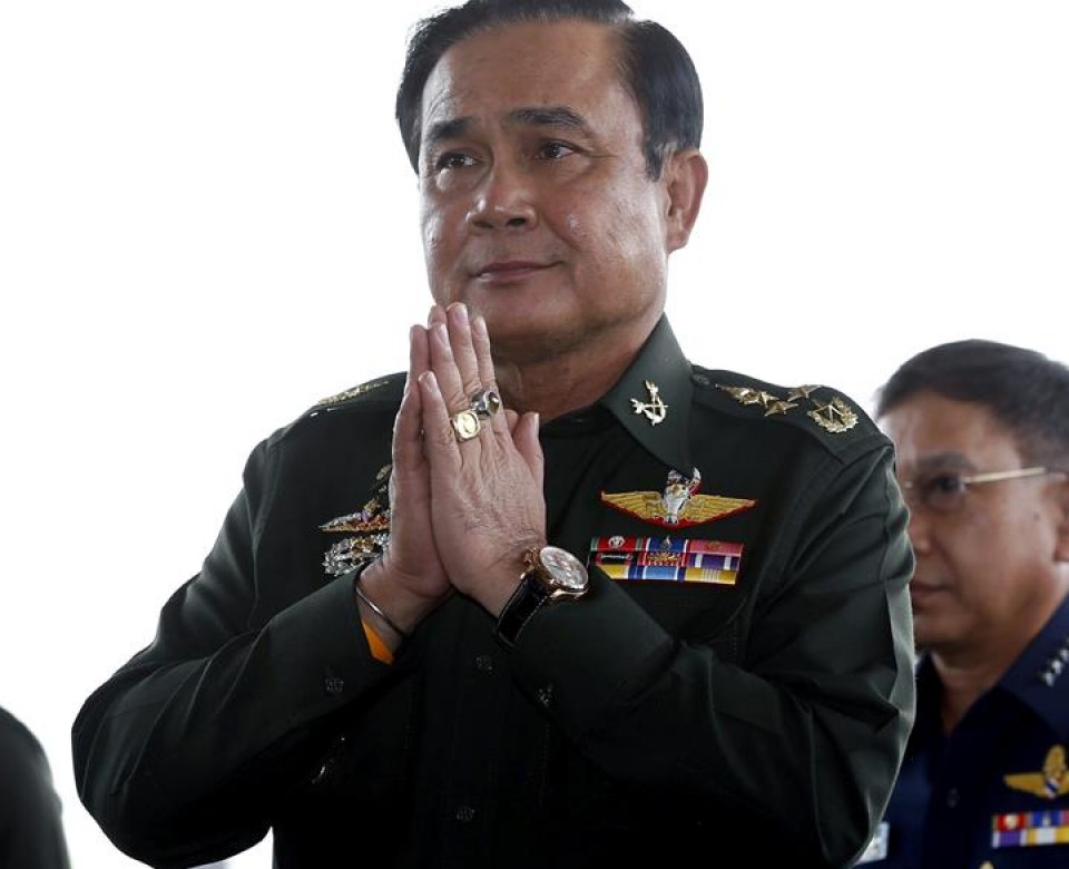 El jefe del Ejército tailandés, el general Prayuth Chan-ocha.