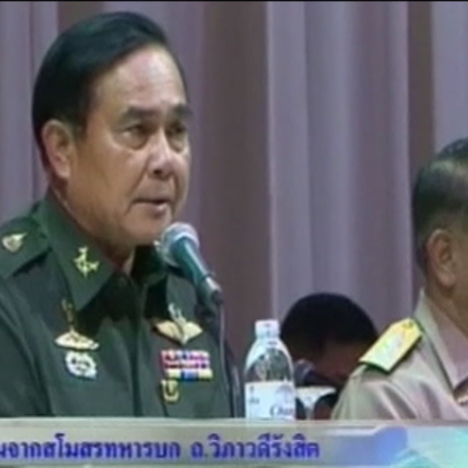 El jefe del Ejército tailandés, el general Prayuth Chan-ocha.