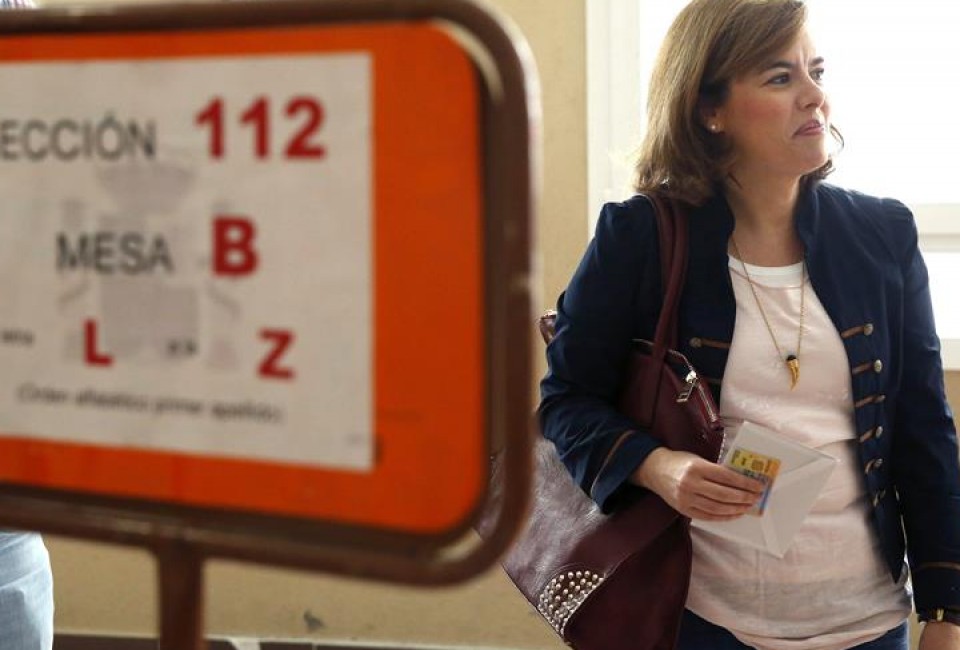 Soraya Saez de Santamaria. Argazkia: EFE
