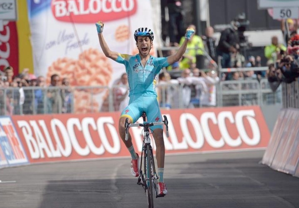 Fabio Aru, garaile 15. etapan