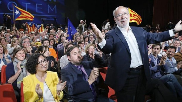 El candidato de ERC, Josep Maria Terricabras.