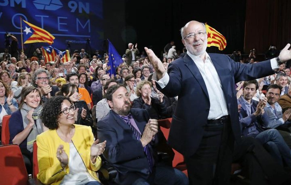 El candidato de ERC, Josep Maria Terricabras.
