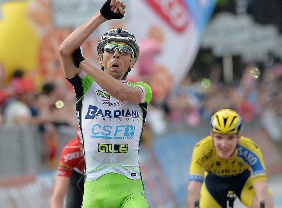 Pirazzi, irabazle 17. etapan