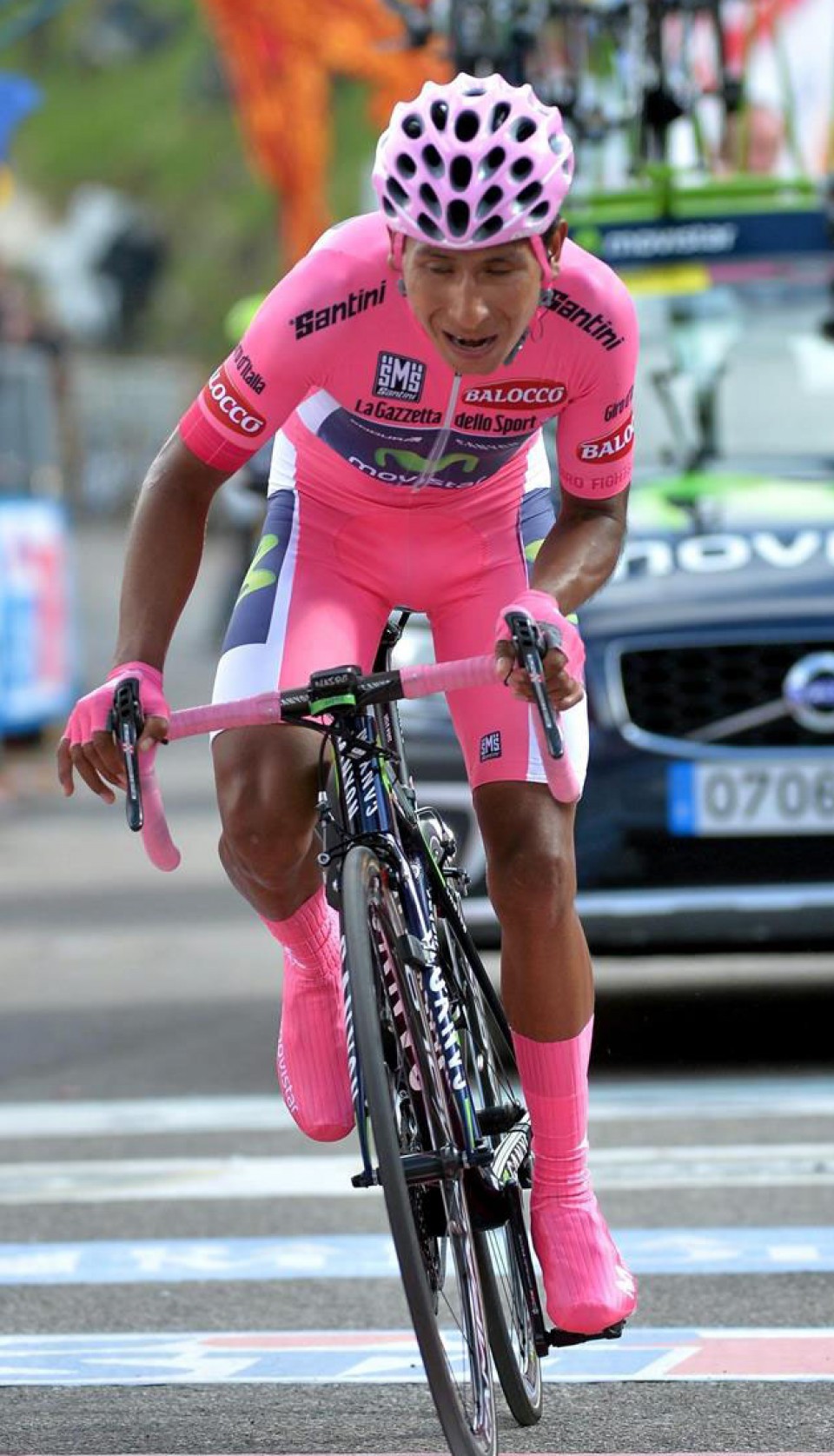 Nairo Quintanak kronoigoera irabazi du / EFE.