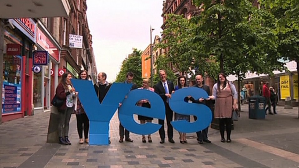 Comienza la campaña para el referéndum escocés
