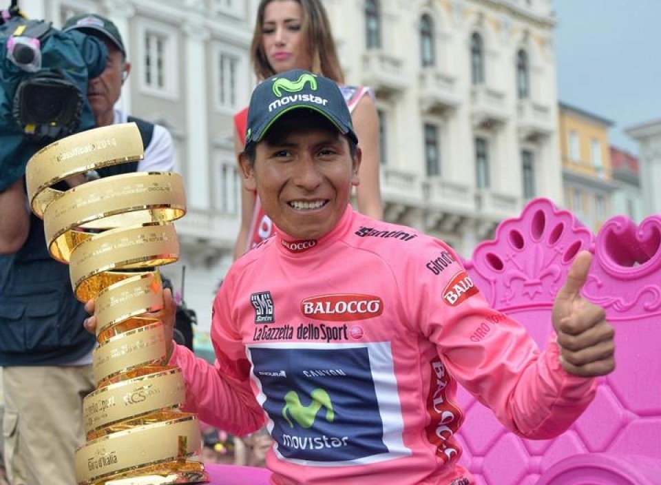 Nairo Quintana, Giroko irabazlea