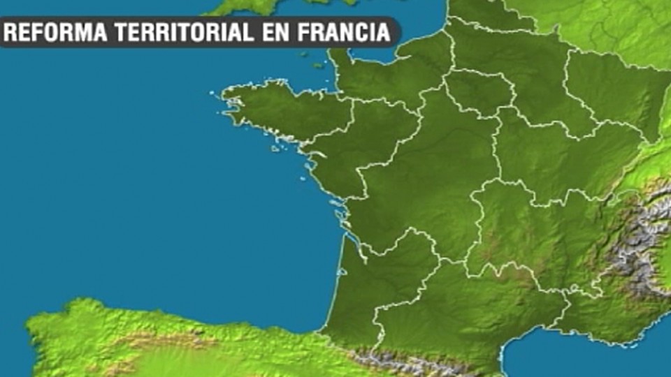 Mapa territorial de Francia