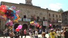 Todo listo para la gran cadena humana que unirá Durango e Iruñea