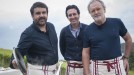 Unai Emery, Ramón Roteta y Ander González title=