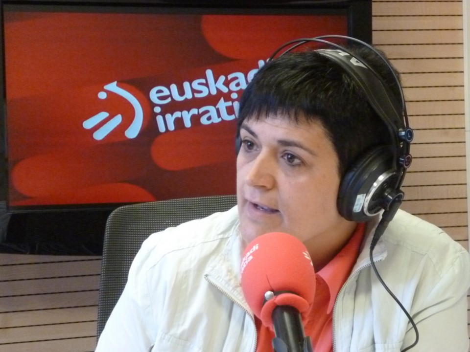 Marian Beitialarrangoitia, Euskadi Irratian. Argazkia: EiTB