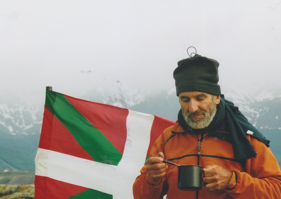 Jose Luis 'El conquistador del fin del mundo' saioko kapitain. Patagonia 2006