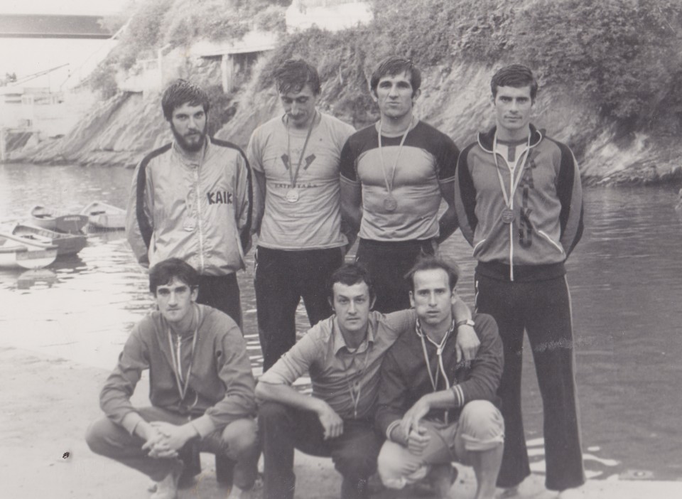 Bizkaiko trainerillen irabazle Kaikurekin 1979an