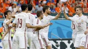 Espainia 1 - Holanda 5 / EFE.