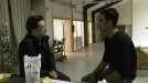 Jon Kortajarena y Iñaki Lopez en el estudio