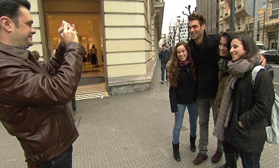 Jon Kortajarena con los fans