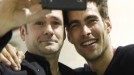 selfie Iñaki Lopez con Jon Kortajarena