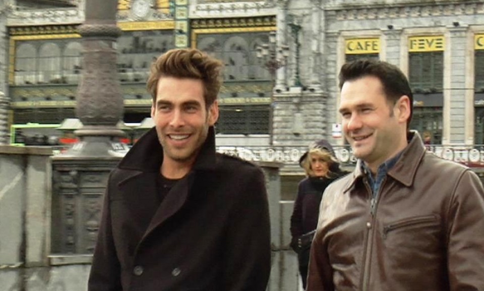 Iñaki Lopez con Jon Kortajarena de paseo