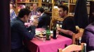 Jon Kortajarena y Iñaki Lopez comiendo