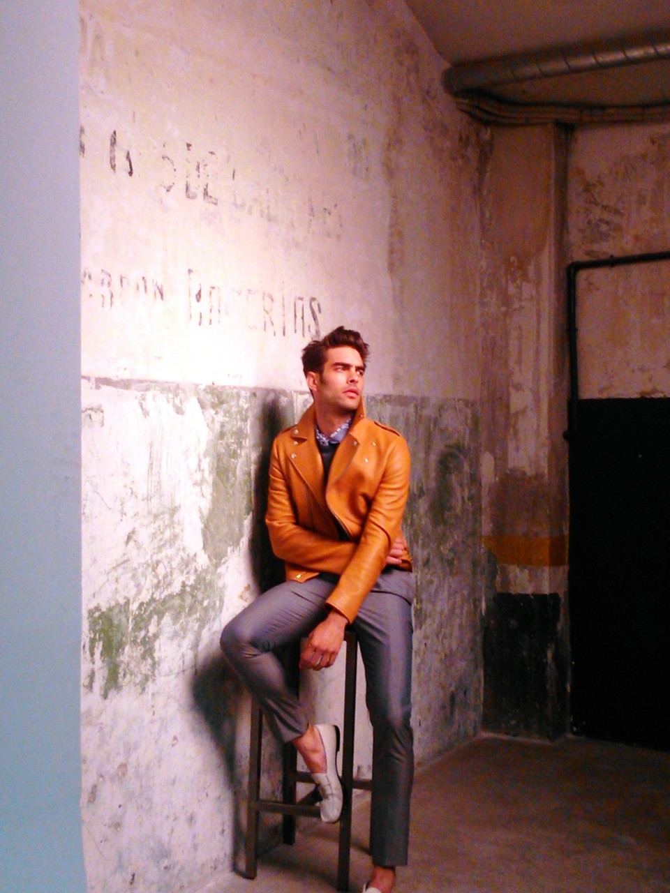 Jon Kortajarena en el estudio