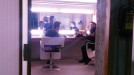 Jon Kortajarena y Iñaki Lopez en el estudio