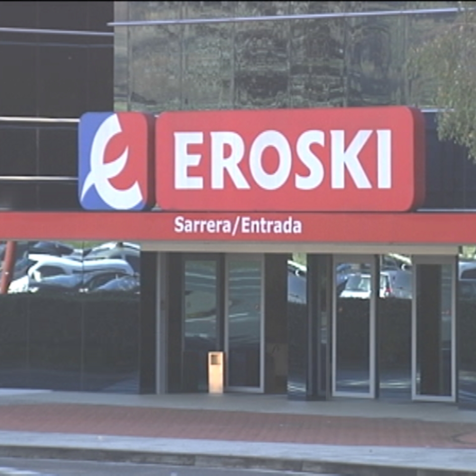 Un supermercado de Eroski. Foto: Eroski. 