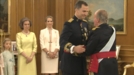 Felipe VI.ak jaso du kapitain generalaren gerrikoa