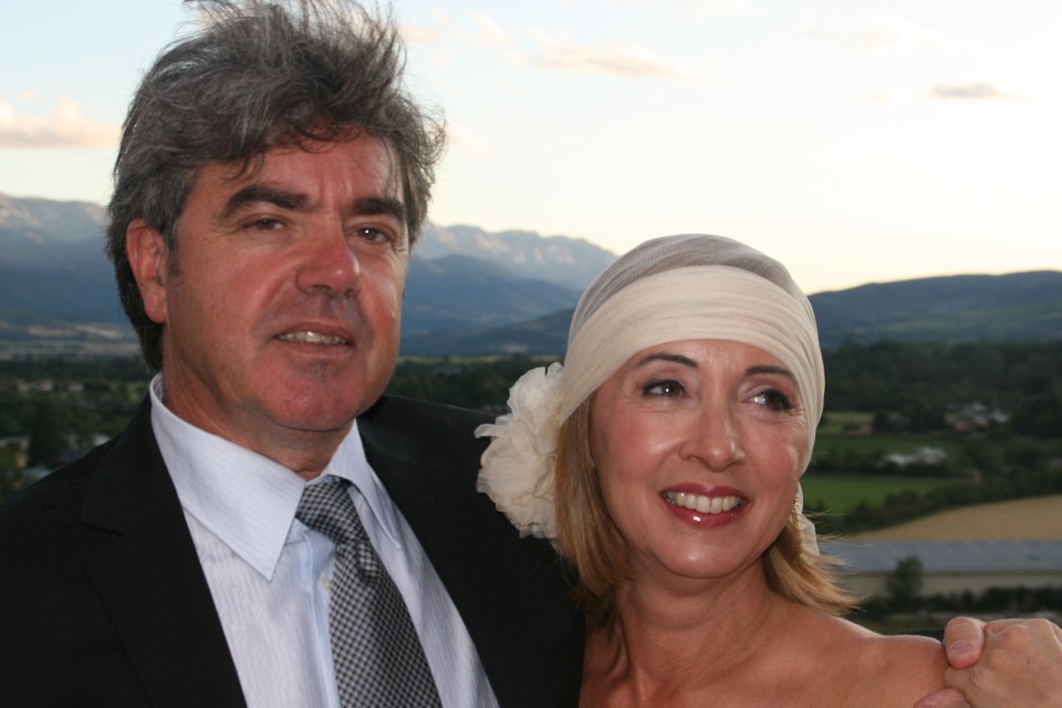 Gorka eta Isabel maztea ezkontza egunean 2009