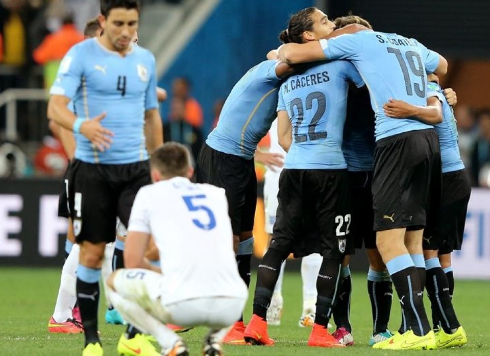 Urguai 2 - Ingalaterra 1 / EFE