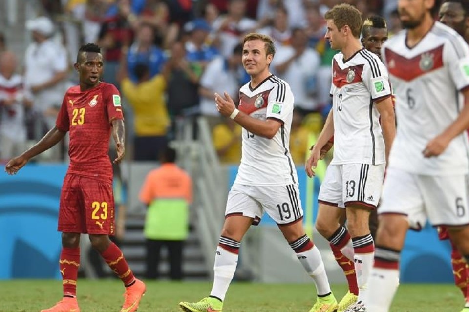 Alemania-Ghana, 2-2