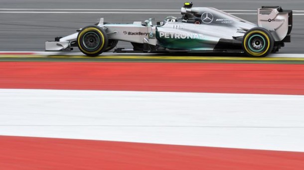 Nico Rosberg, Austrian nagusi. Argazkia: EFE