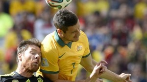 Xabi Alonso,Espainia-Australia partidan