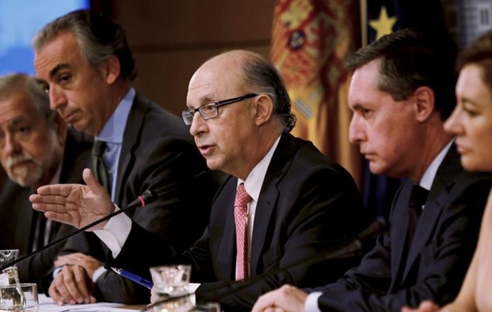 El ministro de Hacienda y Administraciones Públicas, Cristóbal Montoro. Foto: EFE