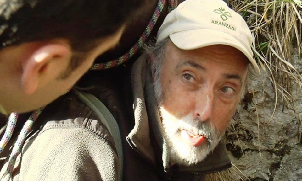 Paco Etxebarria eta Iñaki Lopez kobara joaten