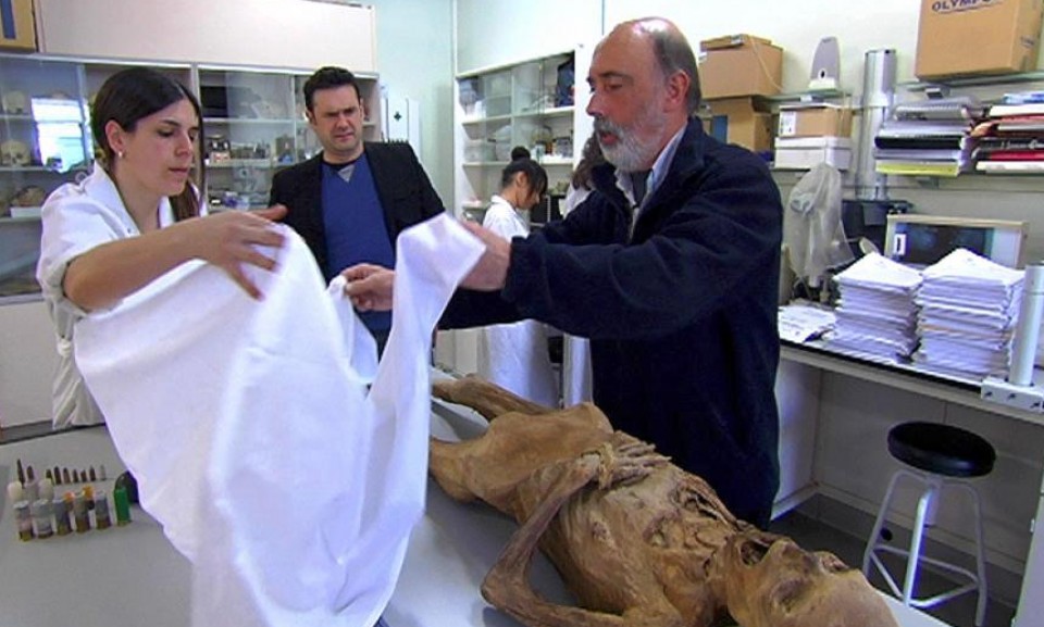 Paco Etxebarria eta Iñaki Lopez laborategian