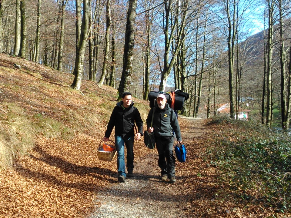 Paco Etxebarria eta Iñaki Lopez Ataunen