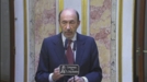 Rubalcaba abandonará su escaño en septiembre