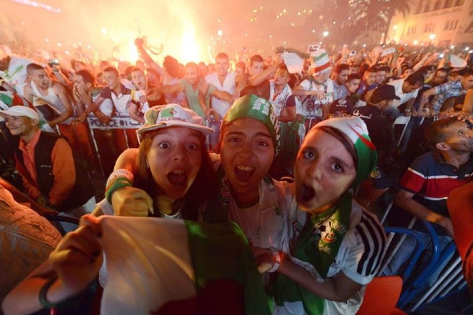 Aljeria sailkapena ospatzen