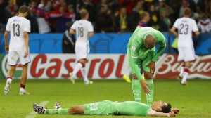 Alemania-Aljeria, 2-1, luzapenean