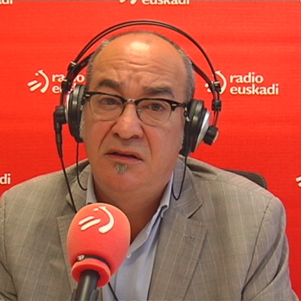 El diputado general de Gipuzkoa, Martin Garitano, en Radio Euskadi.