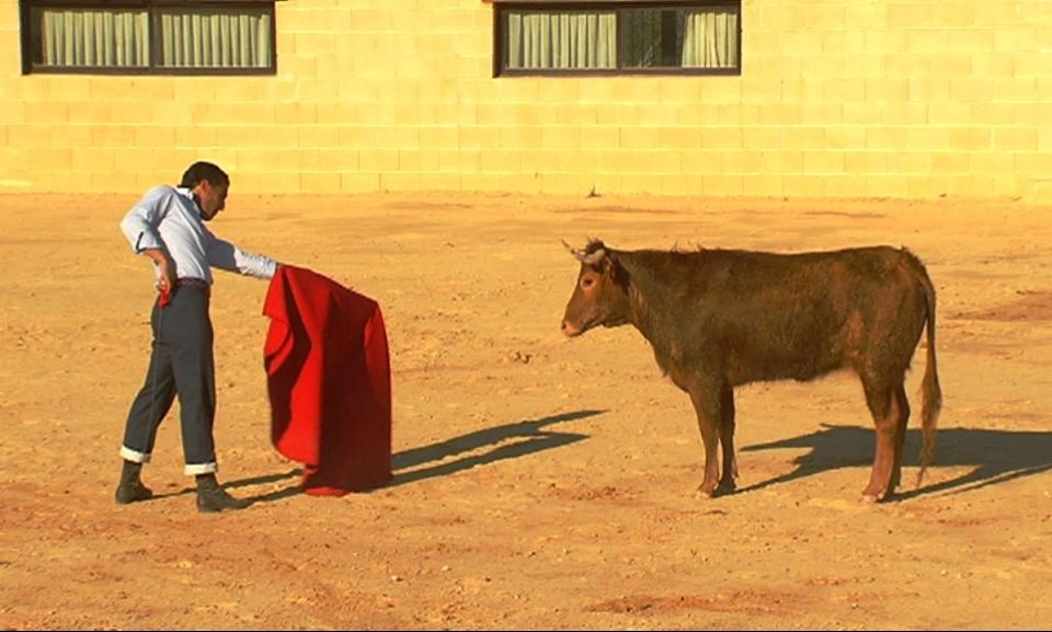 Ivan Fandiño toreando delante de un toro