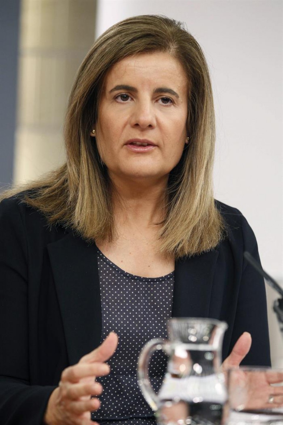 Fatima Bañez jarduneko Enplegu ministroa. Artxiboko irudia: EFE